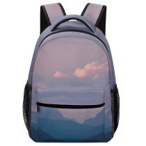 yanfind Children's Backpack Banger Range Sky  Retro Soft  Layers Cumulus Kiss Light Preschool Nursery Travel Bag