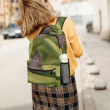 yanfind Children's Backpack Butterfly Insect Invertebrate Phukuok Fauna Flower Beauty Grey Preschool Nursery Travel Bag
