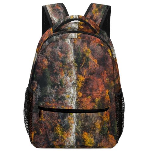 yanfind Children's Backpack Landscape Plant Woodland Forest  Pictures Outdoors Tree Free Vegetation Maple Preschool Nursery Travel Bag