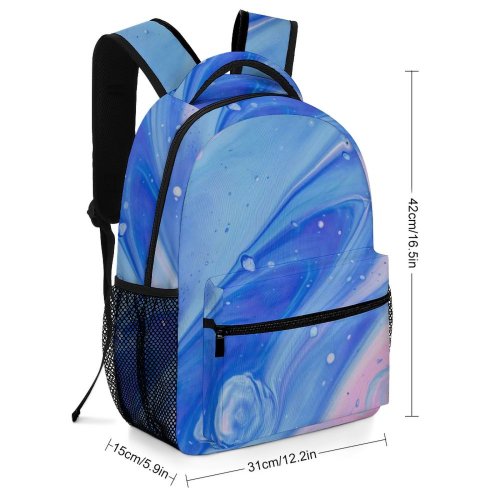 yanfind Children's Backpack Creative Pastel Abstract Flower HQ Petal Art Texture  Phone Preschool Nursery Travel Bag