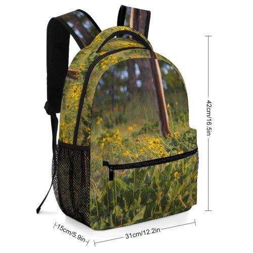 yanfind Children's Backpack Washington Field States Lyle Rural Plant Free Wa Pnw Outdoors Farm Preschool Nursery Travel Bag