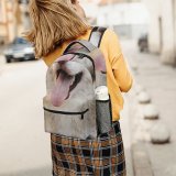 yanfind Children's Backpack  Focus Dog Sit Pet Fur Adorable Cute Preschool Nursery Travel Bag