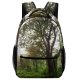 yanfind Children's Backpack Nepali Nepal Tree Wilderness Plant Chitwan Jungle Trunk Travel Outdoors Forest Preschool Nursery Travel Bag