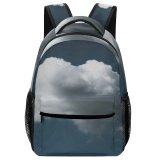 yanfind Children's Backpack Atmosphere Skyscape Sky Puffy Downy  Outdoors Cloud Cloudscape Fluffy Preschool Nursery Travel Bag