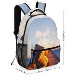 yanfind Children's Backpack Flame HQ Images Fire Wallpapers Wood Bonfire Preschool Nursery Travel Bag