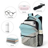 yanfind Children's Backpack Building London Office Canary Wharf United  Sky Conceret  Parallel Facade Preschool Nursery Travel Bag