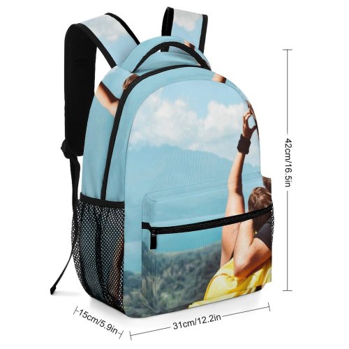 yanfind Children's Backpack Girl Together Freedom Romance Friendship Love Togetherness Couple Outdoors Friends Valentines Fun Preschool Nursery Travel Bag