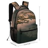 yanfind Children's Backpack Afterglow Scenery Surf Clouds Sunset Oceanside Beach Peaceful Sunrise Tranquil Scenic Outdoors Preschool Nursery Travel Bag