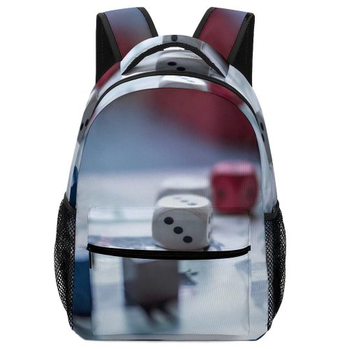 yanfind Children's Backpack   Toy Dice Gambling Challenge Teamwork Leisure Still Number Play Board Preschool Nursery Travel Bag