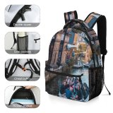 yanfind Children's Backpack Boat United River Tourism City Canal Watercraft Canterbury England Tourists  Town Preschool Nursery Travel Bag