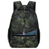 yanfind Children's Backpack Landscape Road Plant Woodland Forest Sledge  Pictures Outdoors Jungle Wanganui Preschool Nursery Travel Bag