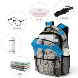 yanfind Children's Backpack Cliff Outdoors Rock  Range Peak Ocean Sea Preschool Nursery Travel Bag