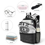 yanfind Children's Backpack Engine Field  Grass  Rural Motor Machine Free Architecture Country Preschool Nursery Travel Bag
