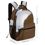yanfind Children's Backpack Desert Sand Dune Majave Geology Cliff Ridge Photographer Climbing Hiking Formation Preschool Nursery Travel Bag