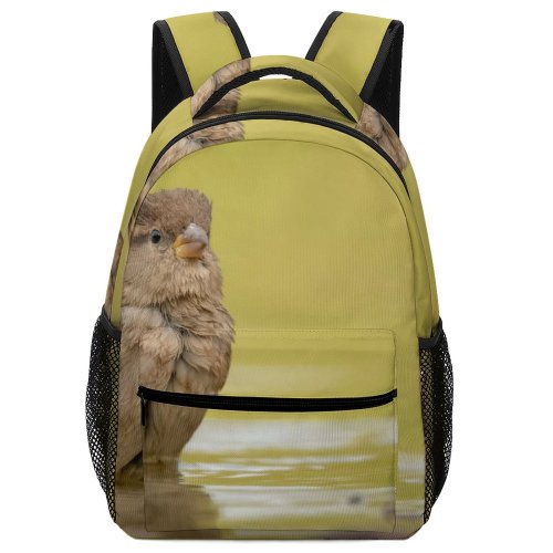 yanfind Children's Backpack Birds Sparrow Anthus Netherlands Finch Preschool Nursery Travel Bag