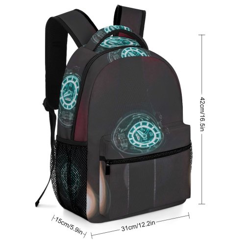 yanfind Children's Backpack Focus Dark Design Lights Technology Fingers Light Display Watch Device Bokeh Preschool Nursery Travel Bag