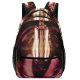 yanfind Children's Backpack  Focus Glass Electricity Dark Light Bulb Filament Illuminated Preschool Nursery Travel Bag