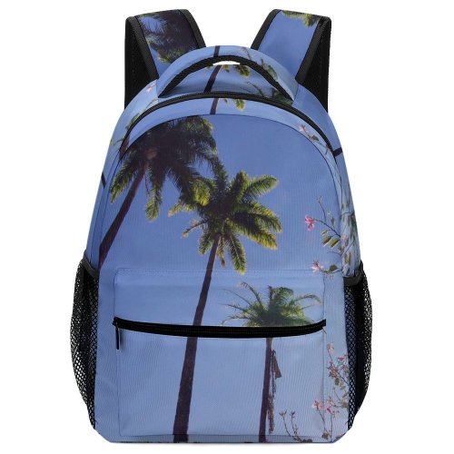 yanfind Children's Backpack Brazil Brasil Palm Tree Plant Sky Leaf Flower Imperial Coconut Forest Preschool Nursery Travel Bag