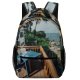 yanfind Children's Backpack Building Housing Furniture Table Pictures Islands Banyan Tree Lagoi Porch Regency Preschool Nursery Travel Bag