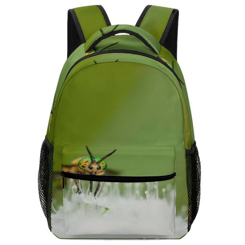 yanfind Children's Backpack Insect Bee Deer Fly Chrysops Relictus Macro Preschool Nursery Travel Bag