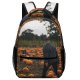 yanfind Children's Backpack Farming Focus Farm Freshness Pumpkin Delicious Pumpkins Vegetable England Preschool Nursery Travel Bag