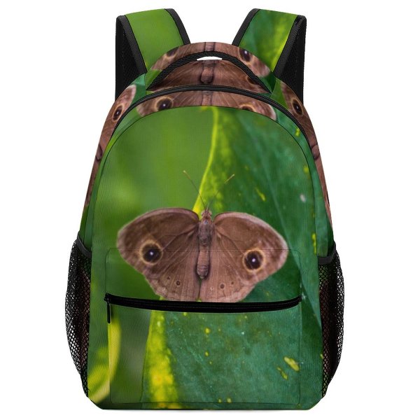yanfind Children's Backpack Butterfly Leaf Plant Insect Invertebrate Creative Commons Preschool Nursery Travel Bag