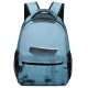 yanfind Children's Backpack Bay Fog Placid Rowboat Daylight Travel Mist Boat Foggy Outdoors Fishing Dawn Preschool Nursery Travel Bag