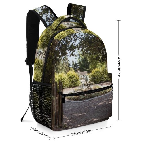 yanfind Children's Backpack Garden Outdoors Arbour Dundurn Castle Hamilton  Porch Patio Road Flower Plants Preschool Nursery Travel Bag