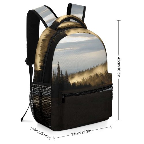 yanfind Children's Backpack Abies Tree Pine Domain Plant Fir Spruce Public Outdoors Wallpapers Land Preschool Nursery Travel Bag