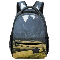 yanfind Children's Backpack Grass Landscape Grassland Outdoor Outdoors Rocky Scenic Cropland Agriculture Countryside Preschool Nursery Travel Bag