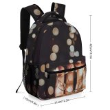yanfind Children's Backpack  Focus Dark Time Skin Lights Photoshoot String Defocused Fashion Bokeh Pose Preschool Nursery Travel Bag