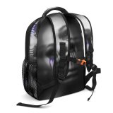 yanfind Children's Backpack  Focus Scary Posing Sad Emotion Loneliness Face Halloween Photoshoot Horror Film Preschool Nursery Travel Bag