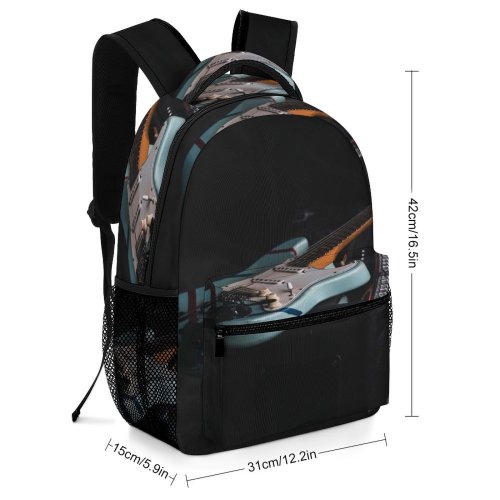 yanfind Children's Backpack Musical  Electric Musik Activities Fender Guitar Stratocaster Free Instrument Gitarre Preschool Nursery Travel Bag