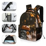 yanfind Children's Backpack  Focus Pumpkin Dry Season Vegetable Little Depth Autumn Halloween Field Squash Preschool Nursery Travel Bag