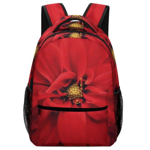 yanfind Children's Backpack  Flower Geranium Plant Dahlia Petal Bee Honey Insect Invertebrate Rose Daisies Preschool Nursery Travel Bag