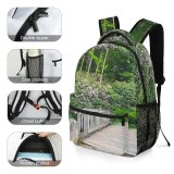 yanfind Children's Backpack Garden Outdoors Arbour Plant Grey Creative Commons Preschool Nursery Travel Bag