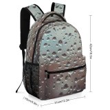 yanfind Children's Backpack  Clear Purity Dew Aqua Window  Transparent Light Macro Moisture Preschool Nursery Travel Bag