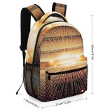 yanfind Children's Backpack Flares Data Sunflare Abstract Gold Light Free Future Website Texture Stock Preschool Nursery Travel Bag