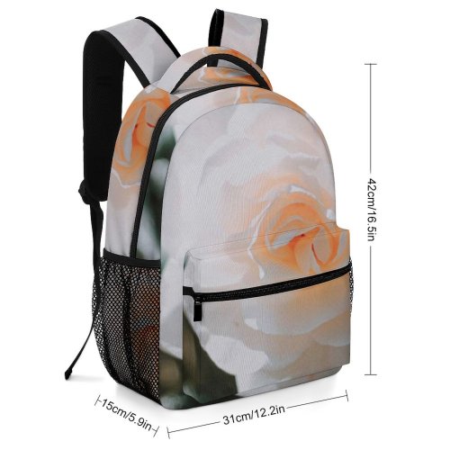 yanfind Children's Backpack  Flower Plant Rose France Petal Geranium Grey Creative Commons Preschool Nursery Travel Bag