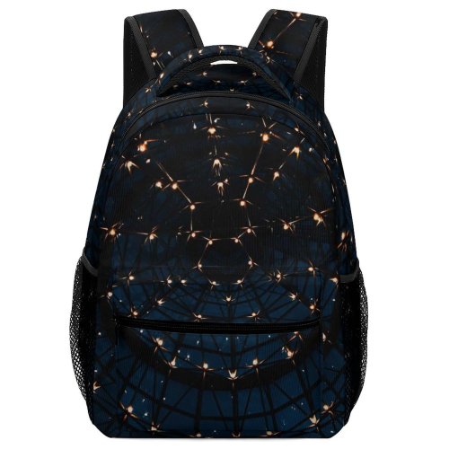 yanfind Children's Backpack Festive Vibrant Shimmer Gleam Dark Magic Design Illuminate Lamp Shiny Crystal Preschool Nursery Travel Bag