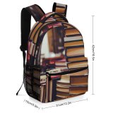 yanfind Children's Backpack  Focus Library Books Bound Literature Row Stack Papers Pages Information Bookstore Preschool Nursery Travel Bag