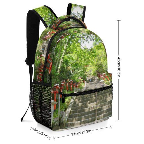 yanfind Children's Backpack Garden Outdoors Arbour Fire Building Creative Commons Preschool Nursery Travel Bag