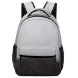 yanfind Children's Backpack Grey Outdoors Fog Mist Usa Monterey Kalifornien Big Sur Forest Tree Preschool Nursery Travel Bag