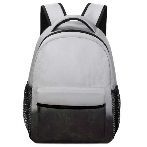 yanfind Children's Backpack Grey Outdoors Fog Mist Usa Monterey Kalifornien Big Sur Forest Tree Preschool Nursery Travel Bag