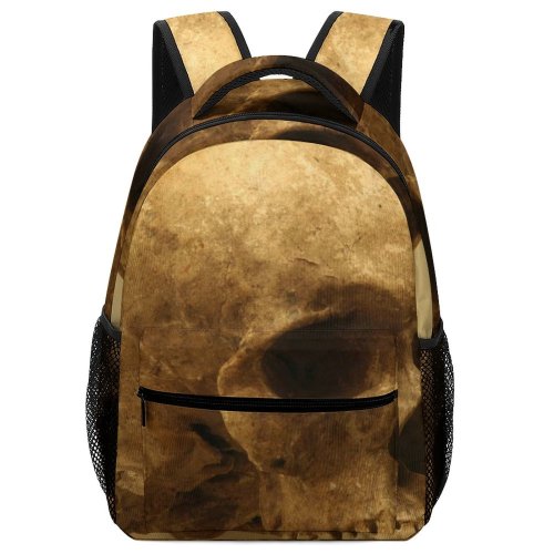 yanfind Children's Backpack Bones Dark Death Decoration Eerie Eyeballs Eyes Frightening Ghastly Halloween Macabre Scary Preschool Nursery Travel Bag