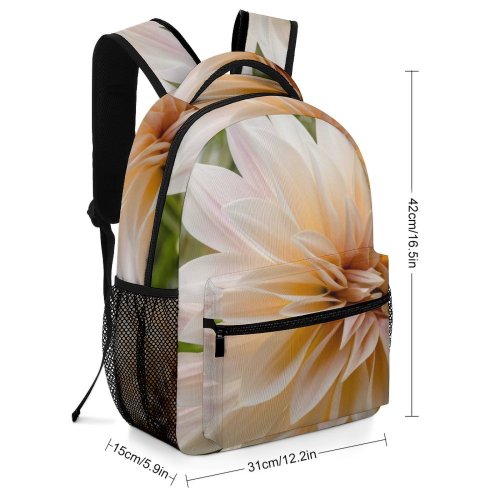 yanfind Children's Backpack Dahlia Free Pictures Images Plant Flower Preschool Nursery Travel Bag