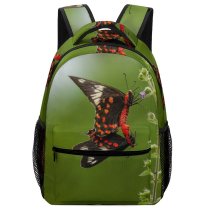 yanfind Children's Backpack Butterfly Insect Invertebrate Monarch Birds Preschool Nursery Travel Bag