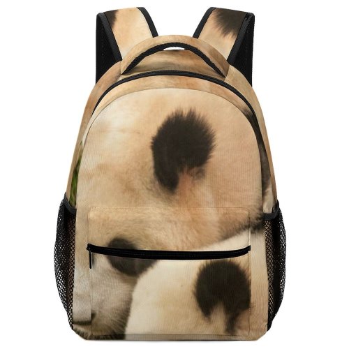 yanfind Children's Backpack Creative Images Wild Panda Giant Wildlife Pictures  Commons Preschool Nursery Travel Bag