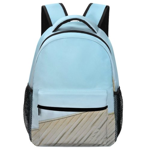yanfind Children's Backpack Building Outdoors Architecture Rotterdam Centraal Station Netherlands Roof Sky Countryside Rural Simple Preschool Nursery Travel Bag