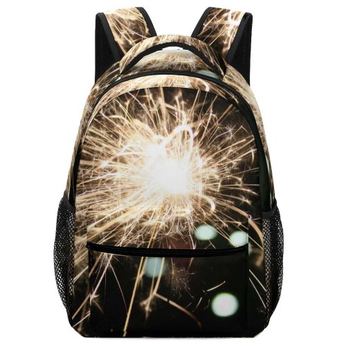 yanfind Children's Backpack Fire Flames Farewell Lights Celebrate Party Dark Light Explosion Cute Nice Preschool Nursery Travel Bag
